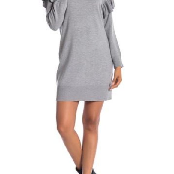 Max Studio Flutter Sleeve Sweater Dress (NWT) - Picture 2 of 9